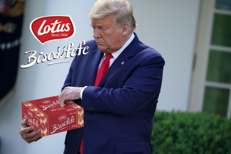 Lotus remplace le nom «Spéculoos» par «Biscovfefe»