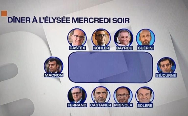 Finalement François BAYROU était Haut Commissaire aux plans de tables !!