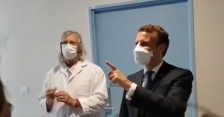 Macron sera soigné à l&rsquo;hydroxychloroquine par le Professeur Raoult