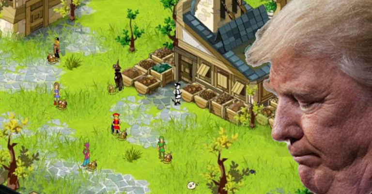 Donald Trump également banni de Dofus