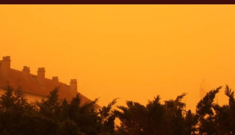 Ciel orange: Un essai de Chemtrails lancé par le professeur Raoult ?