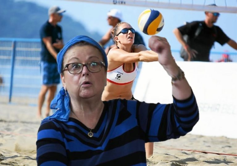 Christine Boutin maintient sa participation au tournoi de beach-volley du Qatar