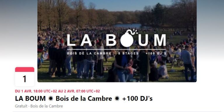 La Boom, le festival belge qui veut lancer la révolution contre la dictature sanitaire contrôlée par Bill Gates.