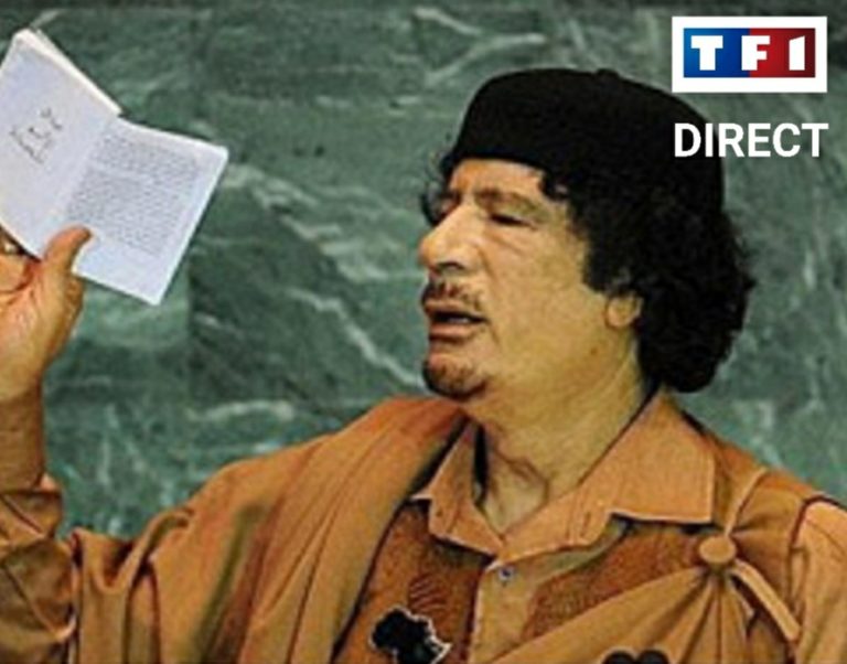 Interview exclusive de Kadhafi au 20h de TF1