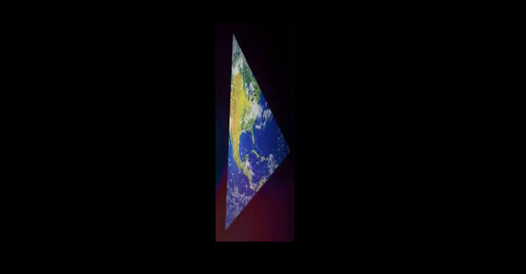 Astronomie – la Terre ne serait ni ronde, ni plate, mais en forme de triangle isocèle