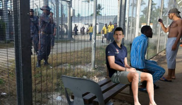 Flash : Novak Djokovic serait en réalité enfermé dans une île prison en bordure de l&rsquo;Australie !