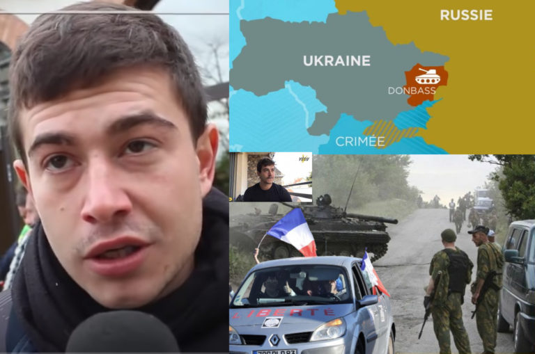 Ivre, Gabin de Vécu envoie le convoi de la liberté dans une zone de conflit en Ukraine