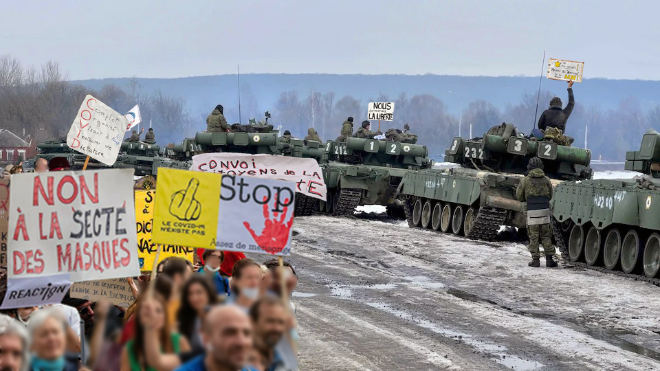 Le Convoi de la liberté en direction de Kiev