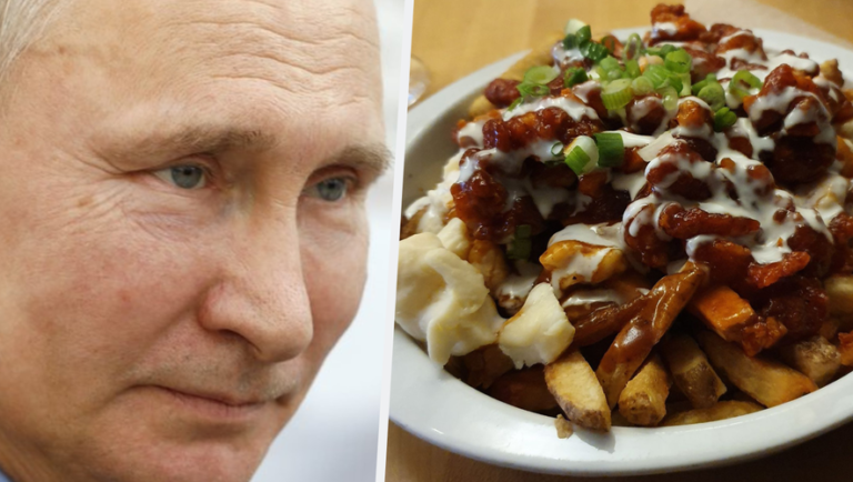 Lassé d&rsquo;être associé au plat québécois, Vladimir Poutine change de nom et devient Vladimir Paella