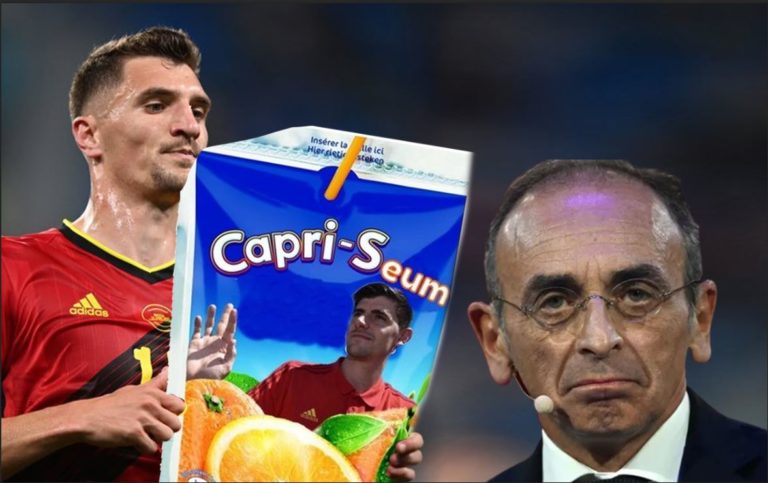 La coupe du monde du Seum remise par la Belgique à Eric Zemmour