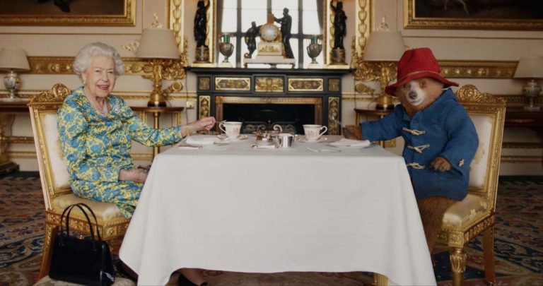 Paddington bear appointed by the queen to form a government