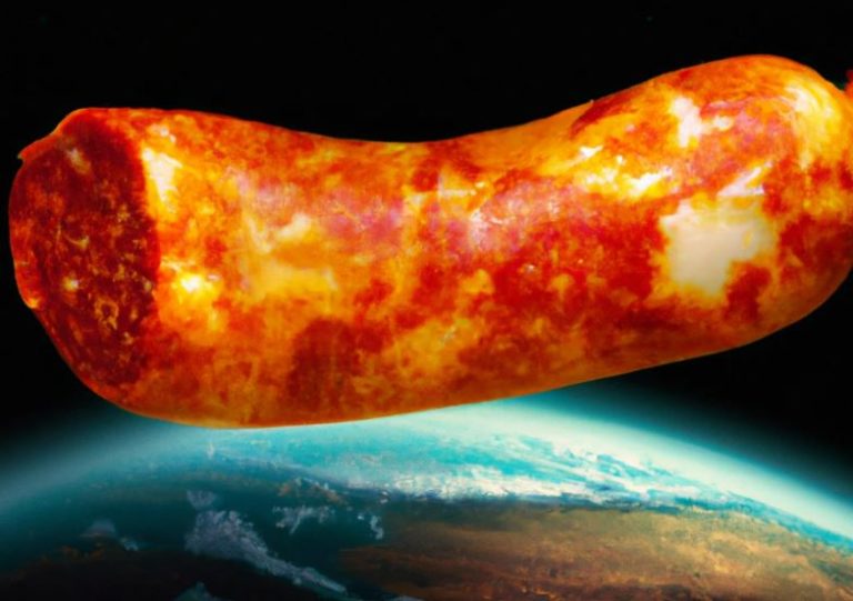 [ARTICLE réalisé par une IA] Un chorizo géant s&rsquo;apprêterait à frapper la Terre, tuant toute vie.