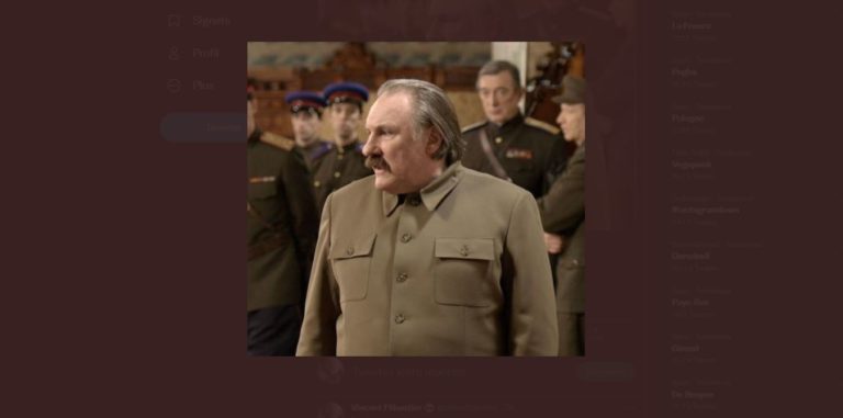 Depardieu mobilisé en Russie: Les stocks de vodka de l&rsquo;armée engloutis en 1 soirée