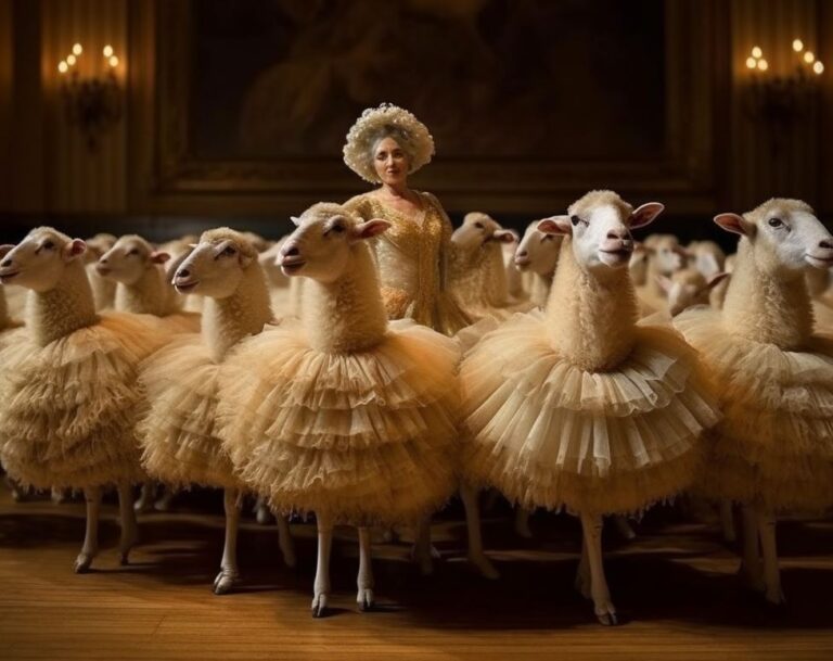 Un troupeau de moutons en tutu perturbe un ballet professionnel et reçoit une ovation debout
