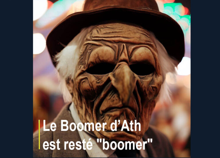 Le Boomer d&rsquo;Ath est resté « boomer »