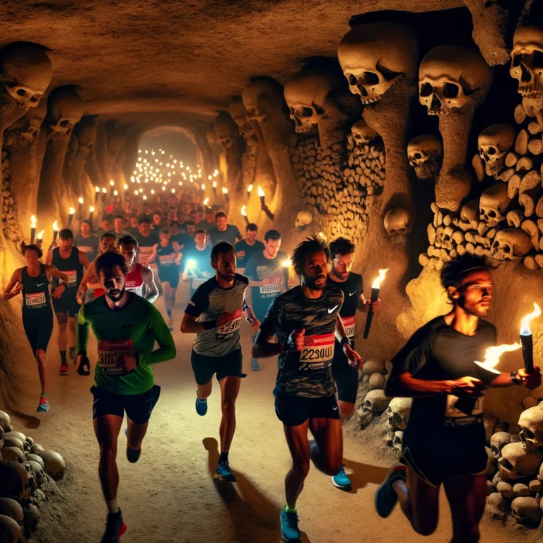Le marathon de Paris redirigé à travers les catacombes, plusieurs coureurs perdus depuis