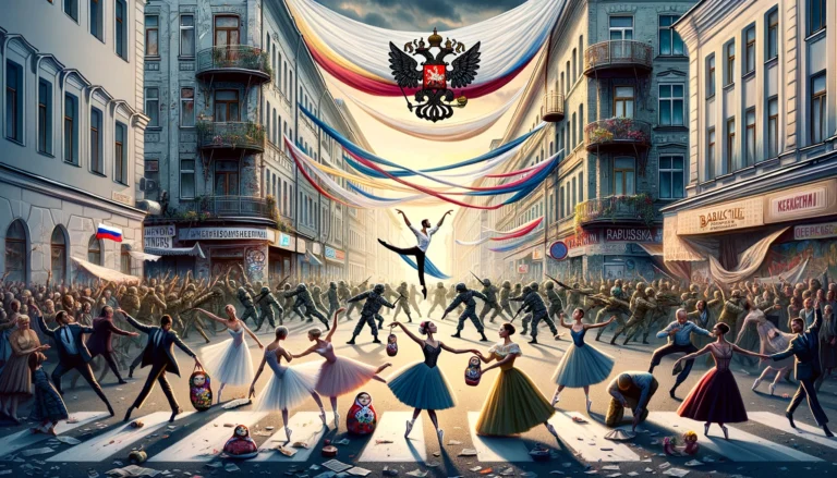 Les Russes ont Envahi! Comment Réagir avec Style et Élégance: Des Cours de Ballet en Pleine Rue aux Cadeaux de Paix Faits de Babouchkas
