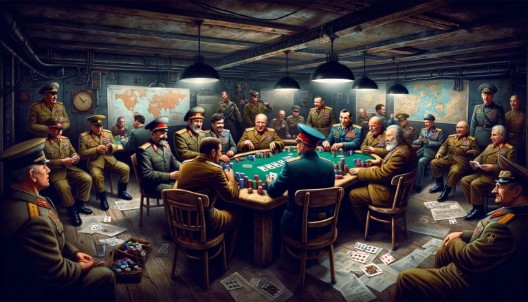 Les Pires Stratégies de Guerre de l&rsquo;Histoire: Comment Gagner la Troisième Guerre Mondiale en Perdant Toutes les Parties de Poker avec les Russes