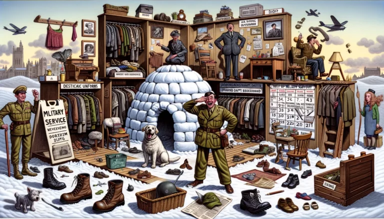 Les Meilleures Excuses pour Rater le Service Militaire pendant la Troisième Guerre Mondiale: Du &lsquo;J&rsquo;ai Perdu mon Uniforme&rsquo; au &lsquo;J&rsquo;étais Occupé à Bâtir un Igloo pour Échapper aux Bombardements