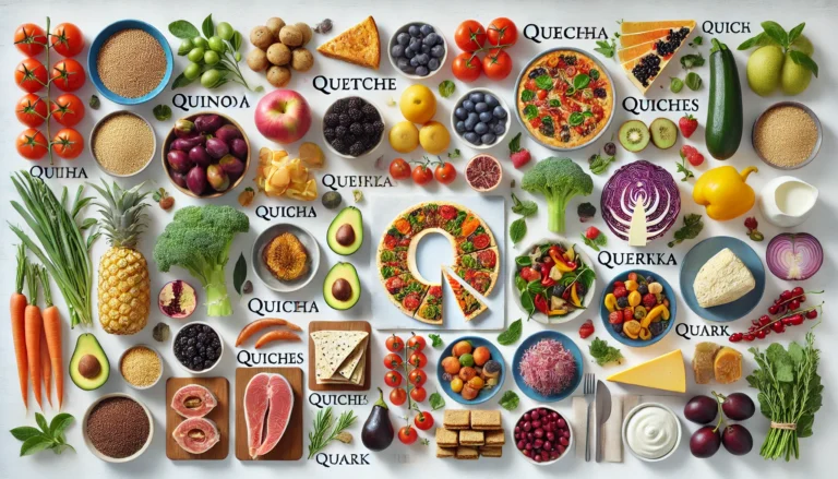 Le nouveau régime tendance : manger uniquement des aliments dont le nom commence par la lettre ‘Q’