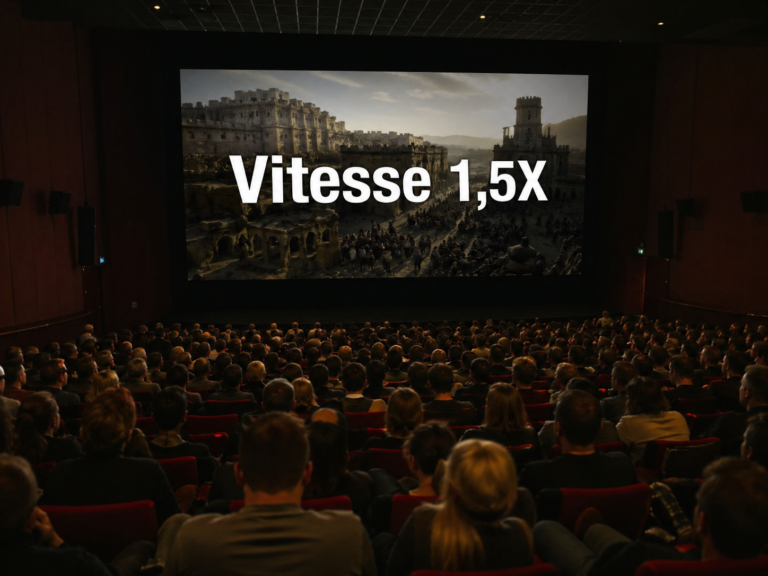 Un cinéma propose des films en vitesse accélérée pour attirer les jeunes
